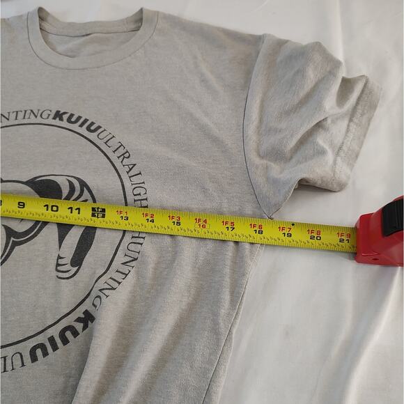 KUIU T-Shirt Men S Green Cotton Blend Hunting Outdoors Crewneck Short Sleeve - Picture 5 of 6